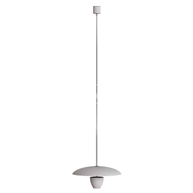 Modern Reflect Pendant Lamp 3D model image 2