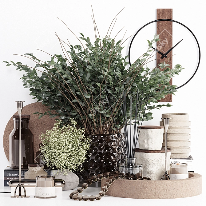 Luxury Decor Set | High-Quality 3D model image 1