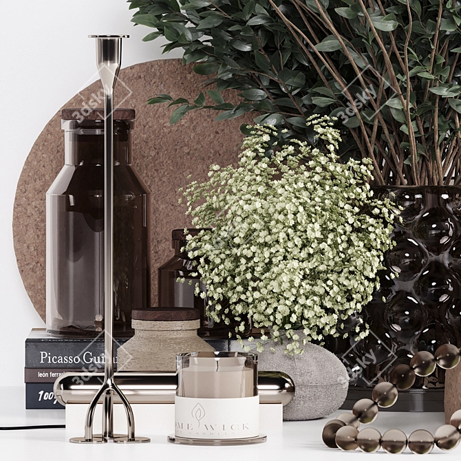 Luxury Decor Set | High-Quality 3D model image 2