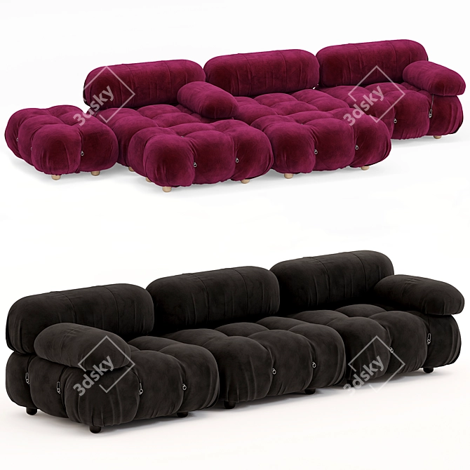 Modular Camaleonda Sofa by Bellini 3D model image 5