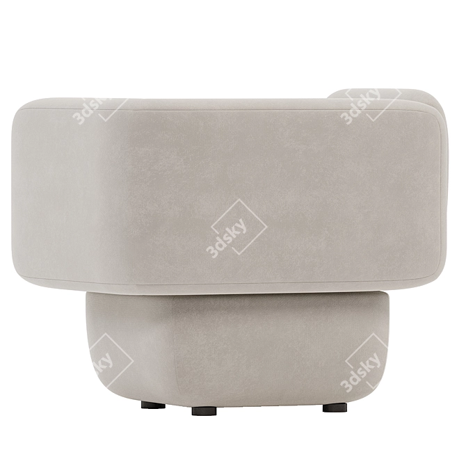 Modern Italian VENTO Sofa Model 3D model image 3