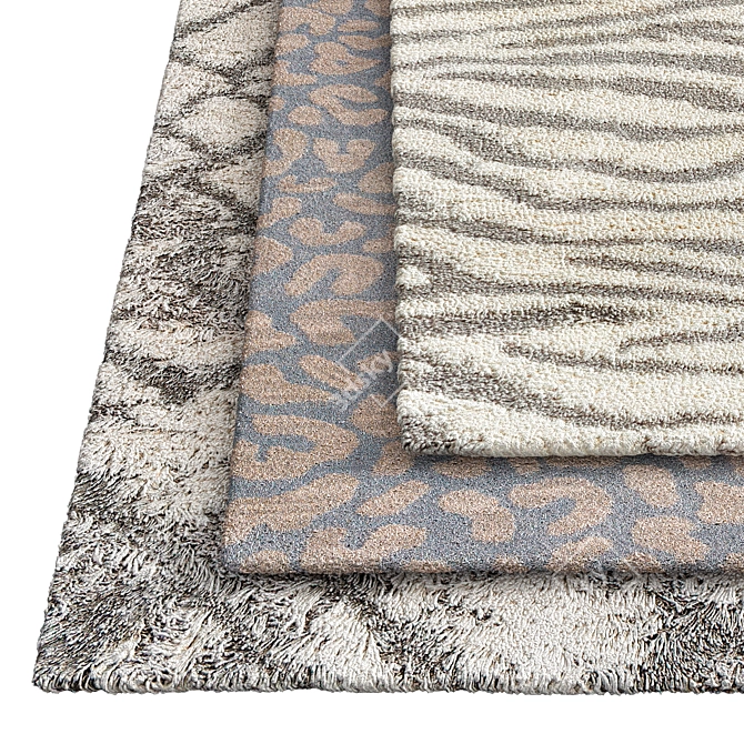 Soft Shag Aliyah Rug 2020 3D model image 2