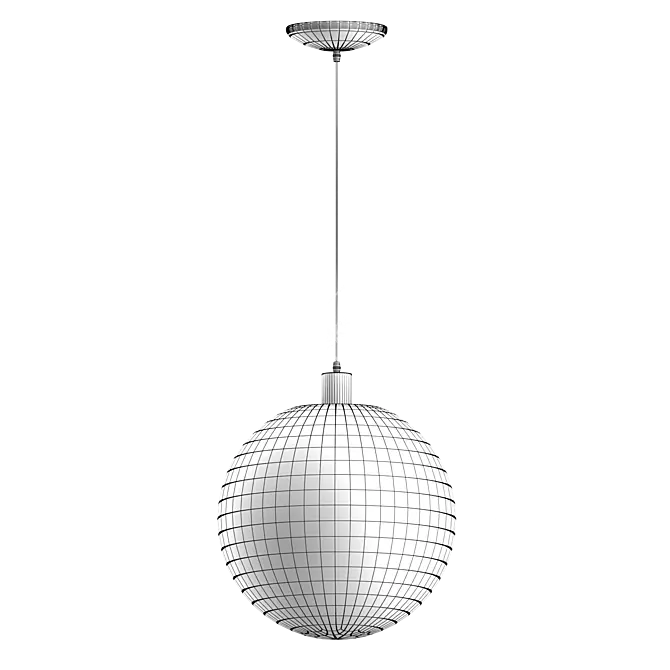 MILOSH TENDENCE Pendant Light Trio 3D model image 4