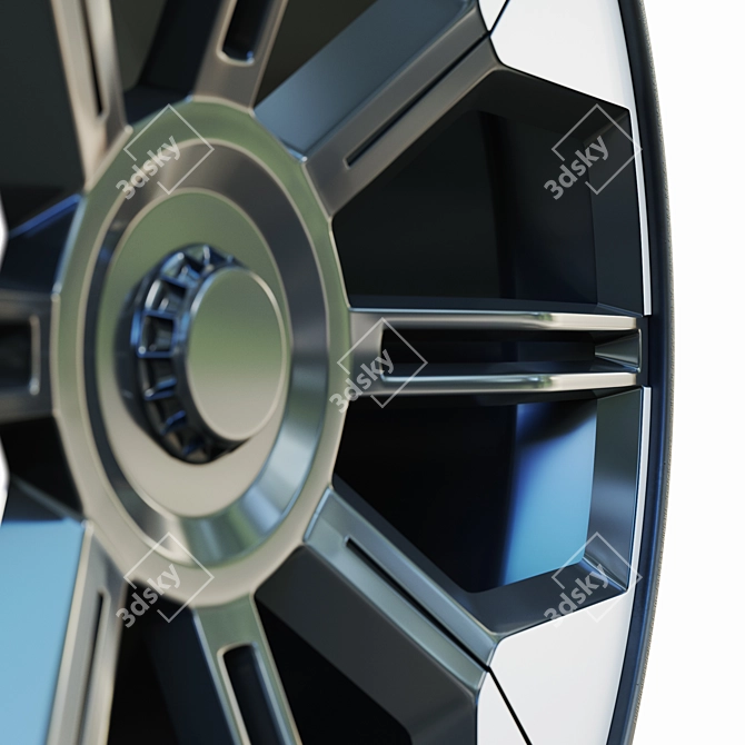 Polestar O2 Wheels, Set of 4 3D model image 5