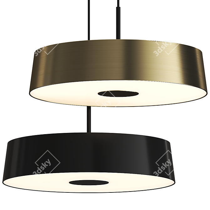 China Seed Pendant Lamp 330mm 3D model image 1