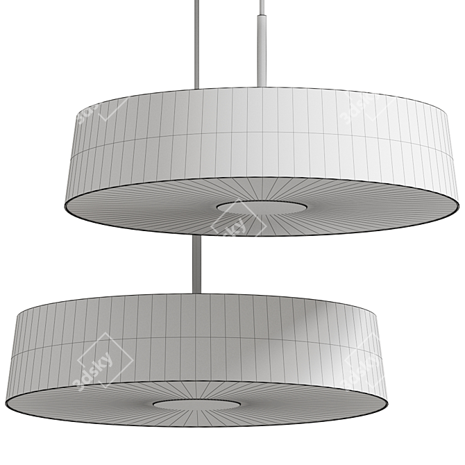 China Seed Pendant Lamp 330mm 3D model image 2