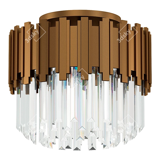 Stylish NORAH Ceiling Lamp 3D model image 1