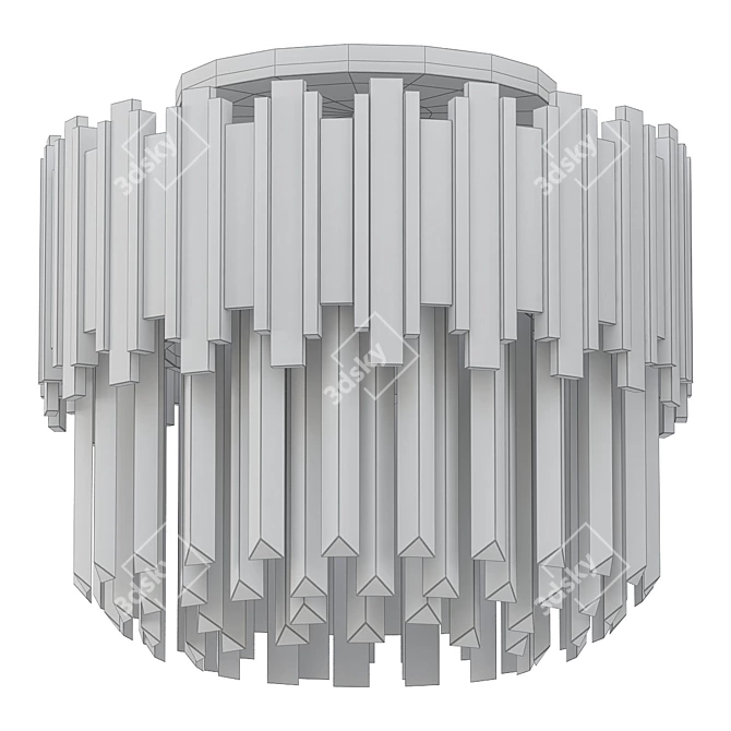 Stylish NORAH Ceiling Lamp 3D model image 2
