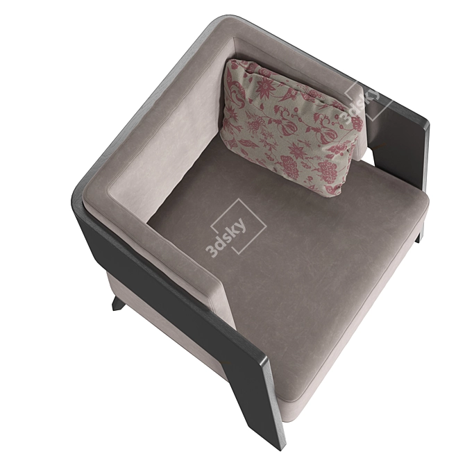 Glamorous Roman-inspired Armchair: Luxxu Galea 3D model image 5