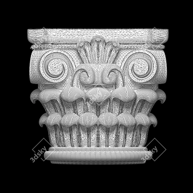 CNC Woodworking 3D Model File 3D model image 2