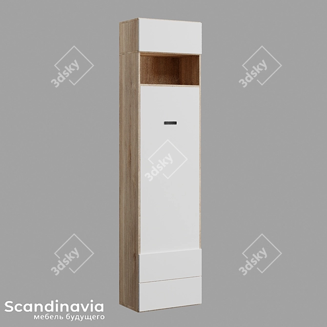 Transformer Console Desk SKANDINAVIYA 3D model image 3