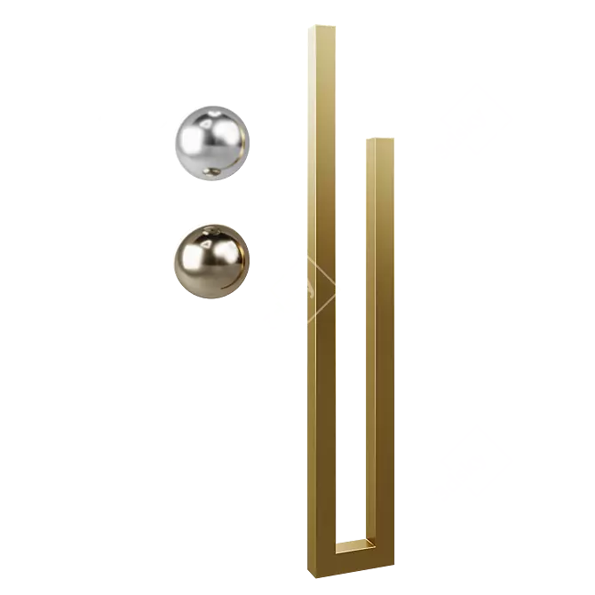 Carisa JACK Stainless Steel Towel Warmer 3D model image 1