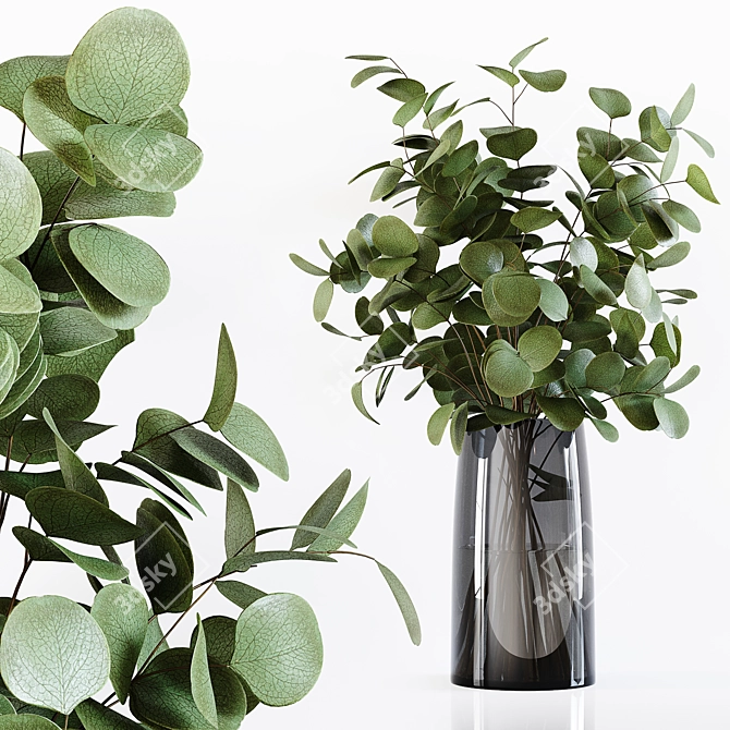 Modern Indoor Plant Collection 029 3D model image 2