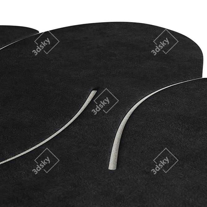 Squiggle Rug by Okejstudio 3D model image 6