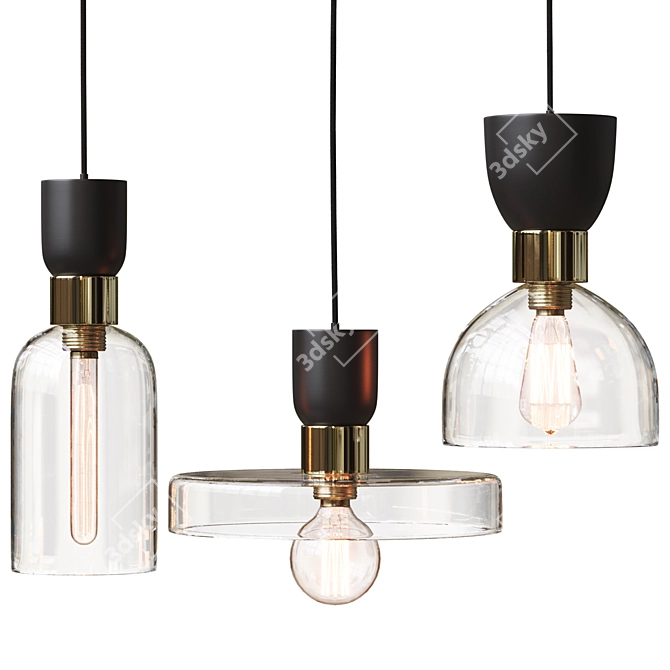 Vera Pendant Light Collection 3D model image 4