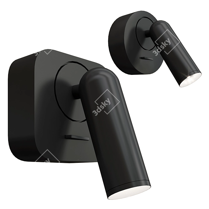 Elegant Mirax Wall Lamp Collection 3D model image 1