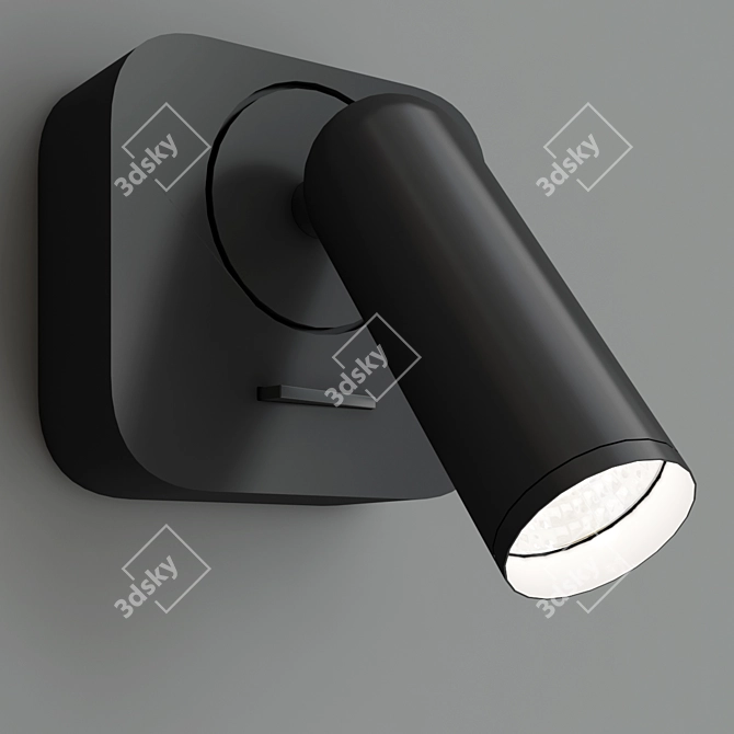 Elegant Mirax Wall Lamp Collection 3D model image 4