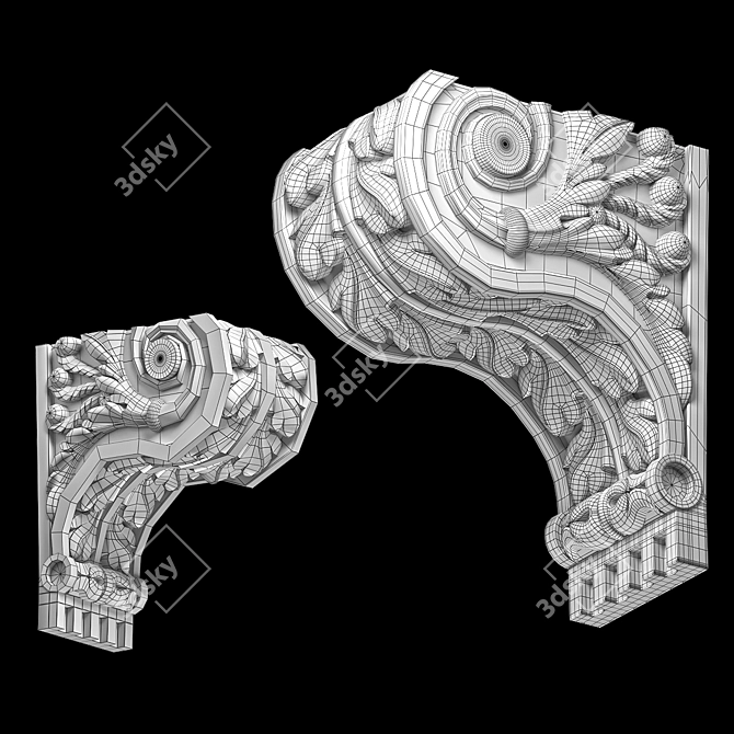 3D STL CNC Woodcarving Machine Model 3D model image 2