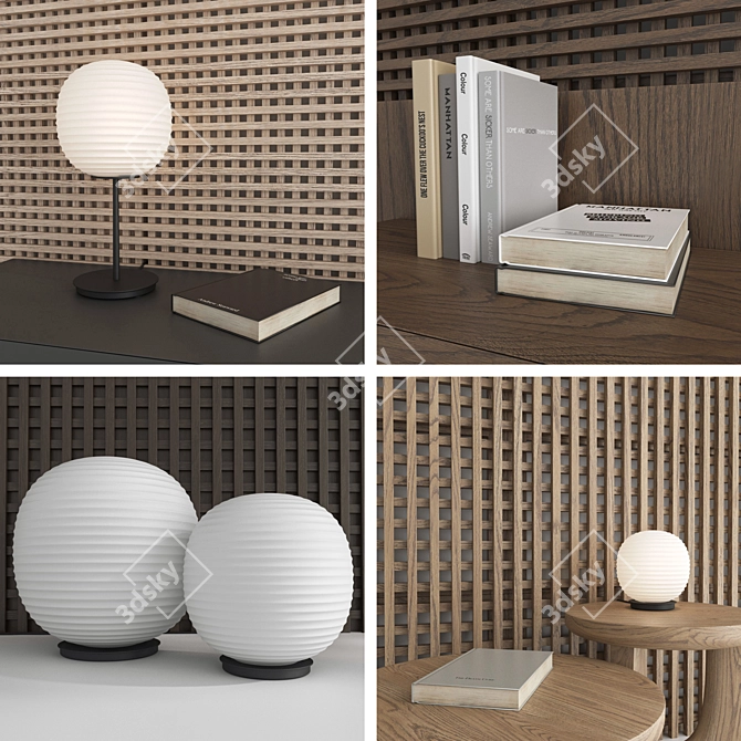 Decorative Wall Panel Set 78 3D model image 5