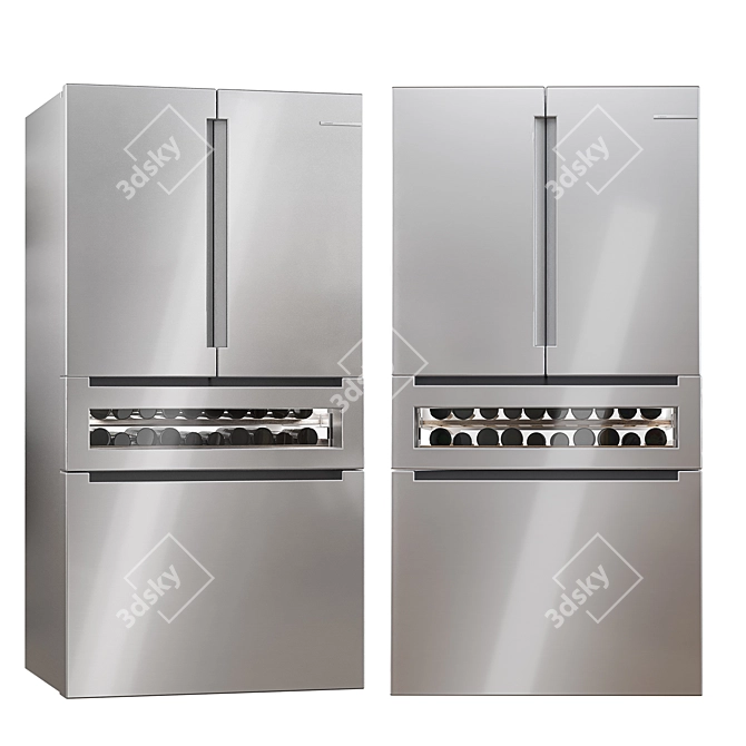 Bosch Appliances Set: 4 Models 3D model image 3