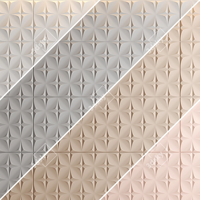 Lovetiles Genesis - Stellar Tiles 3D model image 2