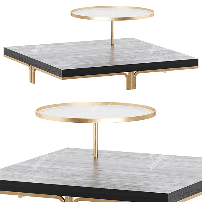 ROSSATO RICHARD Home Coffee Table 3D model image 1