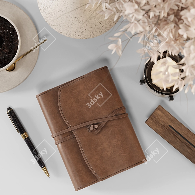 Elegant Decor Set with Modifiers 3D model image 2