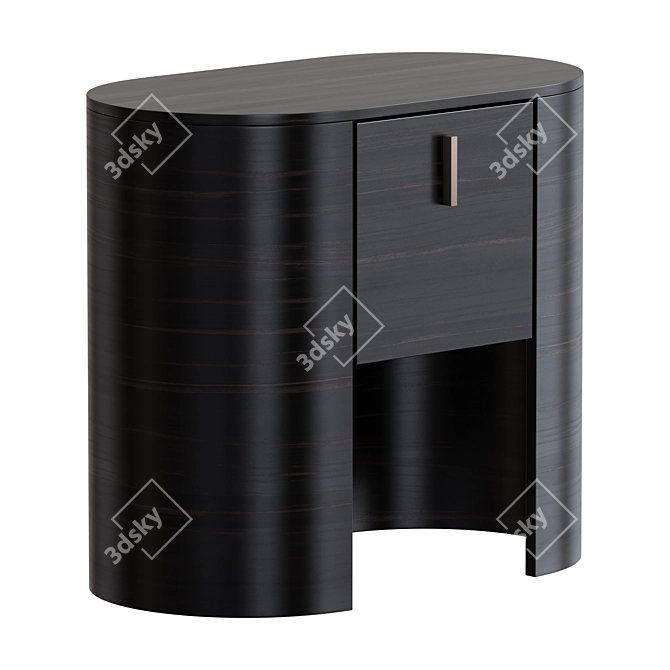 Sleek CHARLIE 2C Side Table 3D model image 3