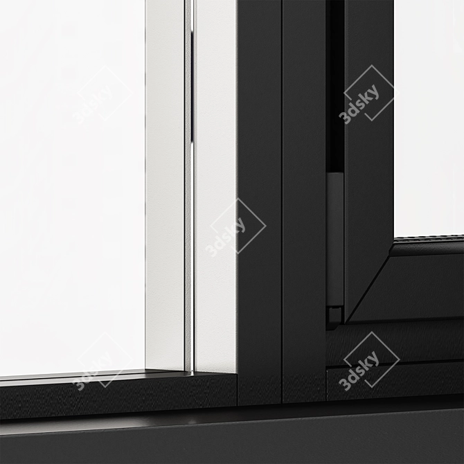 Convertible Window Balcony Set 17 3D model image 4