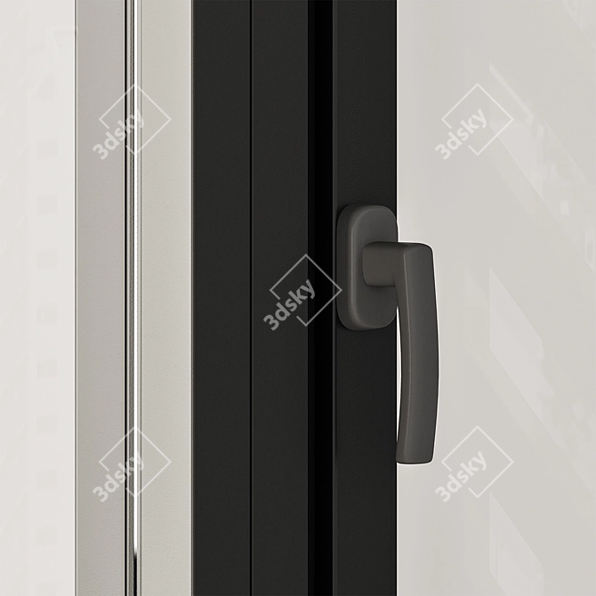 Convertible Window Balcony Set 17 3D model image 5