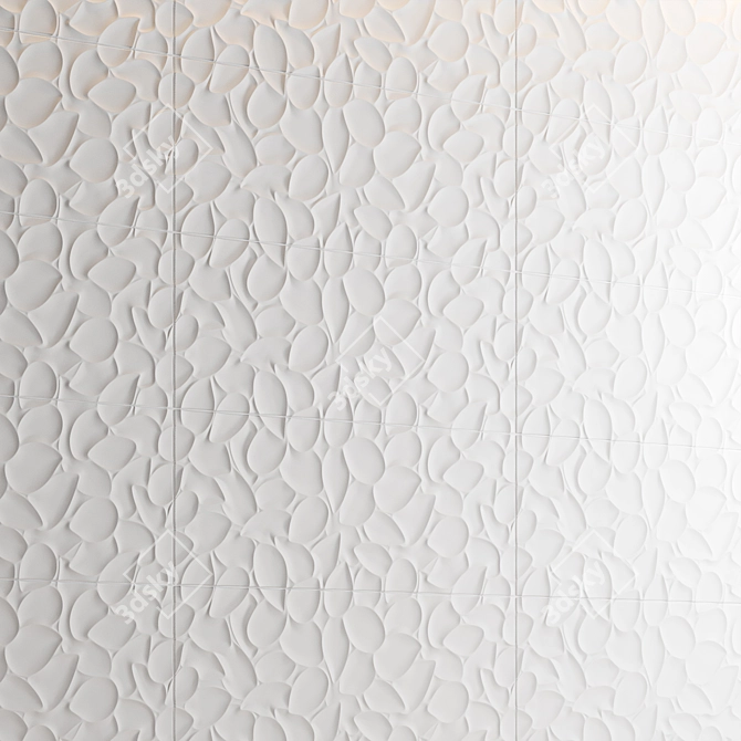 Lovetiles Genesis Leaf Tiles 3D model image 4