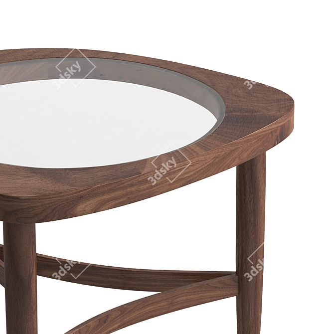 Modern Isabelle Side Table 3D model image 2