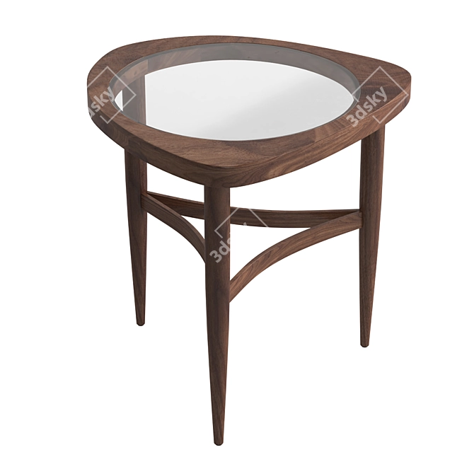 Modern Isabelle Side Table 3D model image 3