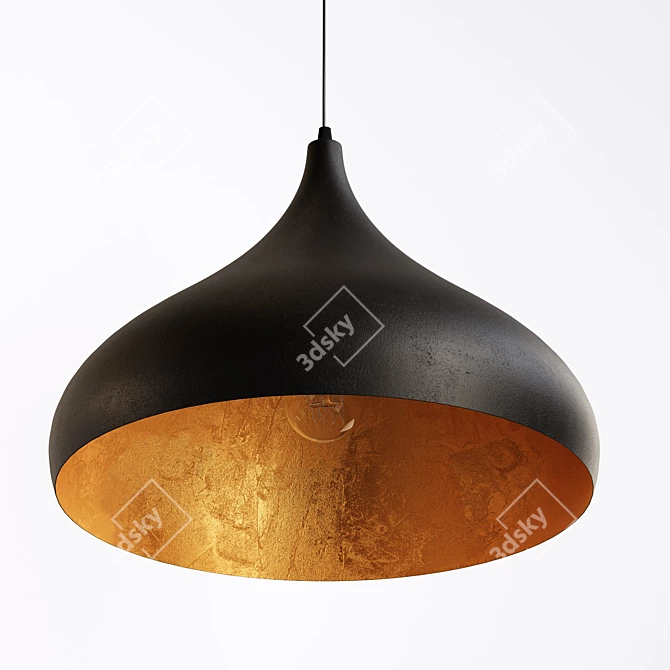 ARCCHIO Modern Metal Pendant Light 3D model image 3