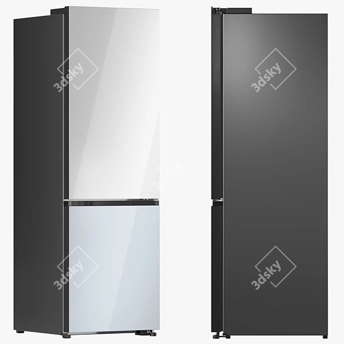 Samsung Bespoke Refrigerator Collection 04 3D model image 4