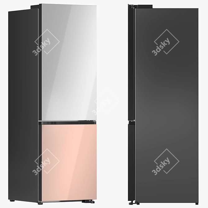 Samsung Bespoke Refrigerator Collection 04 3D model image 5