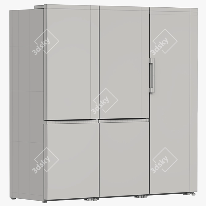 Samsung Bespoke Refrigerator Collection 04 3D model image 6