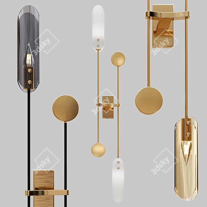 Modern Design Lamp - ANDREAS 3D model image 4