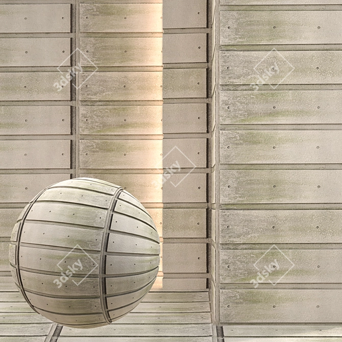 Seamless Pavement Texture Pack 3D model image 1