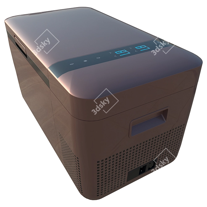 Portable Fridge BORK Z631 3D model image 2