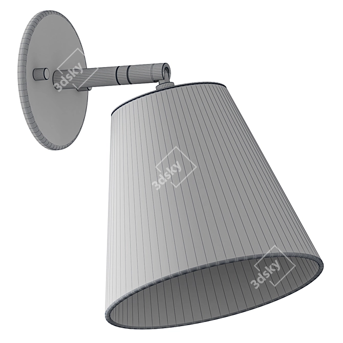 Elegant Renwil Kai Wall Sconce 3D model image 2