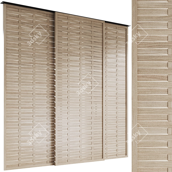 Castorama Decorative Sliding Partition 3D model image 1