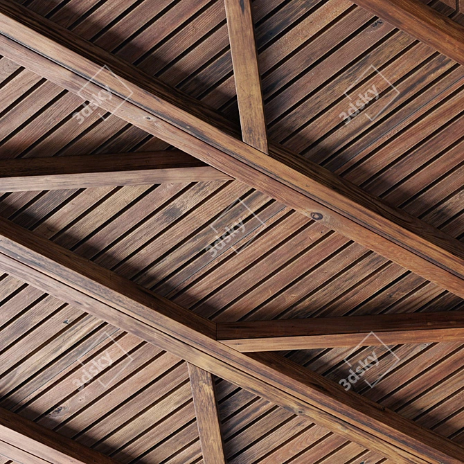 Polygon Wall Art Kit with High-Quality Textures 3D model image 3