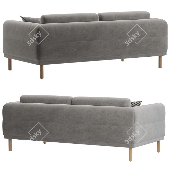 Modern Comfort 3D Sofa Model 3D model image 3