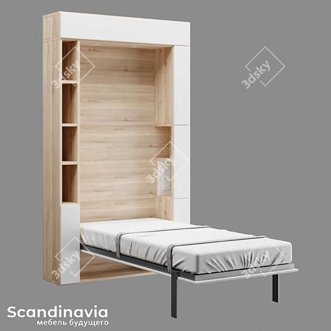 Scandi Transformer Beds by Scandinavia 3D model image 3