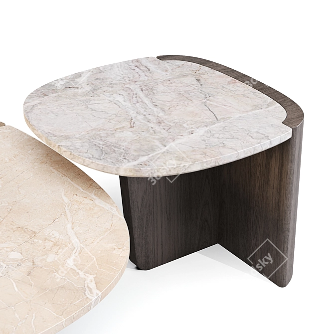 Elevate Trampolino Coffee Table 3D model image 4