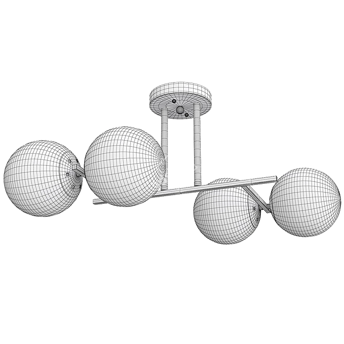 Sleek Modern Arte Lamp Ornella 3D model image 2