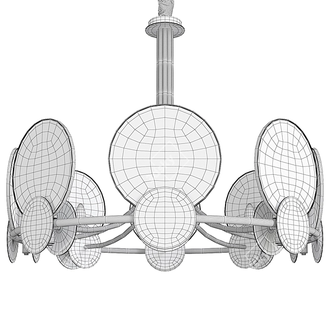Contemporary Design Lamp Rachel 3D model image 2