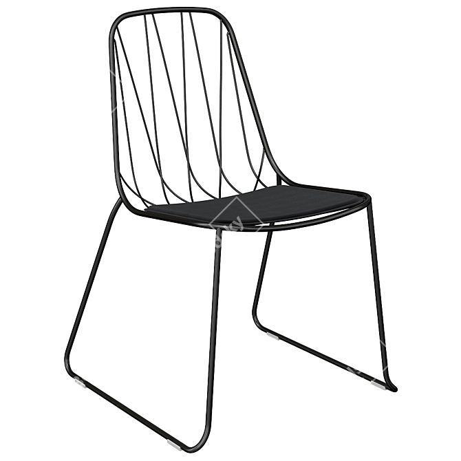 Stylish Modern Chee Chair SP01 3D model image 1