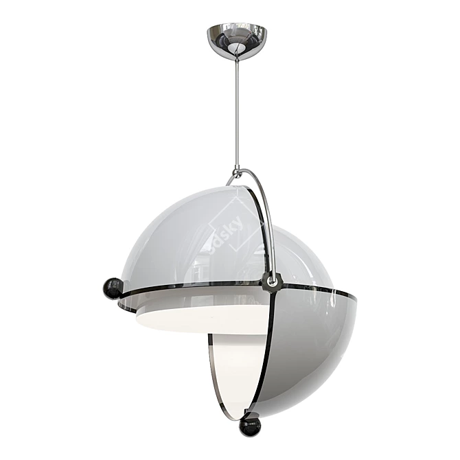 Retro Superstudio Lamp 1968 3D model image 1